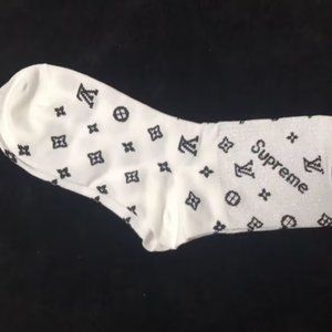 Brand new white socks
